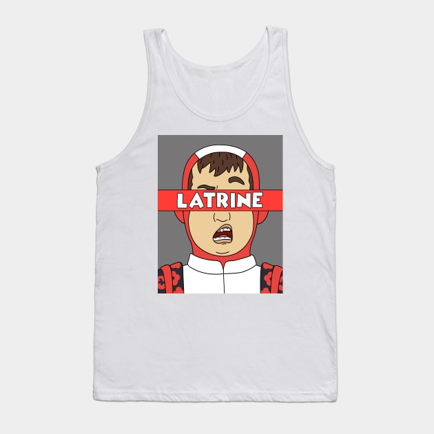 LATRINE Tank Top by RetroFreak